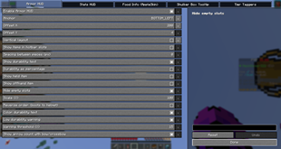 Config Menu