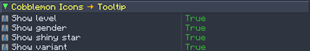 Tooltip Settings