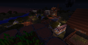 Vila à Noite