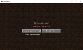 DisconnectedMenu