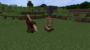 Horsepowered Chopping Block in Progress