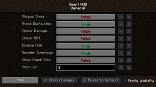 General Configuration