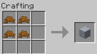 Termite Clay to Minecraft Clay Block