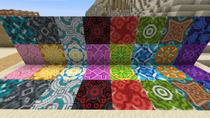 1.7.10: Glazed Terracotta Blocks