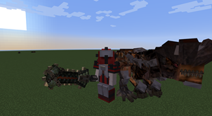 Big frightening monster
