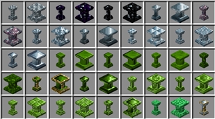 Chisel Variant Pillars