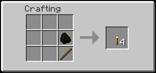 Crafting Recipe: Torch (from Browncoal)