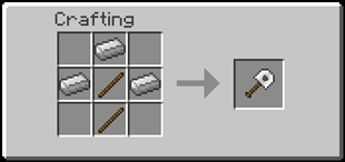 Crafting Recipe: Iron Browncoal Shovel