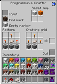 Programmable Crafter GUI