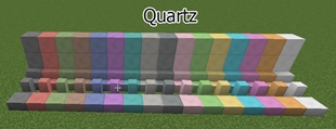 Colored quartz