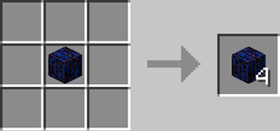 Decoration Crying Obsidian Block Crafting Recipe