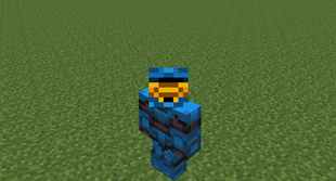 Blue Spartan Armor