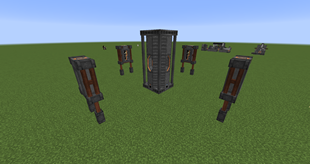 Solar Tower and Solar Reflectors