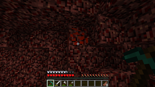Natural generation below Y=32 in the nether