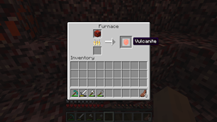 Smelitng the Ore leads a Vulcanite gem