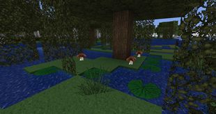 Swamplands Tree & Shrooms
