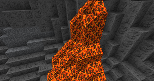 Flowing Lava