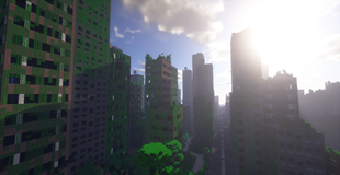 minecraft maps overgrown city