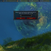 Alt + Right click an Item and choose one of the four slots to display