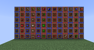 All new items, tools and armor.