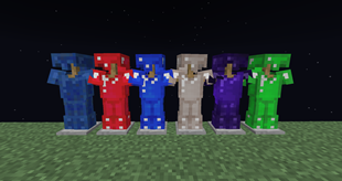 The new armors.