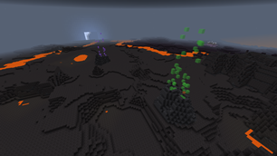 Vespene/Terrazine geysers on Char.