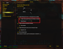 Raid Progression Detail Configuration