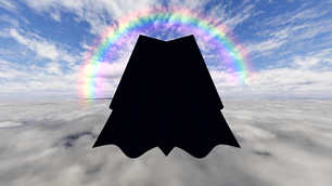 Elytra in Cape shape Midnight Blue