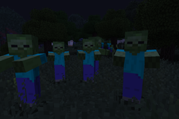 Zombies spawned with random sizes with a custom config