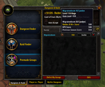 View Applicant Scores in Dungeon Finder