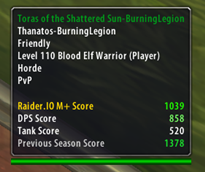 Tooltip details