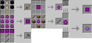 All crafting recipes