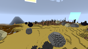 Biomes in the Lonely Lands