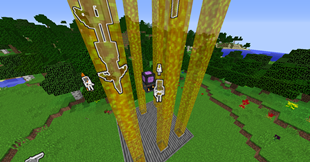 Glowgas and skeleton