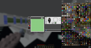 inventory + recipe book