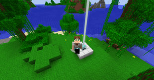 The bigger the beacon, the wider the fly area