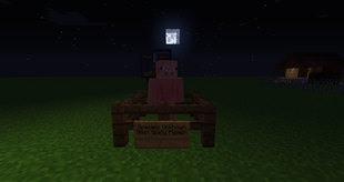 Pigmen! They spawn naturally.