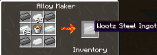 Wootz Steel Ingot Recipe