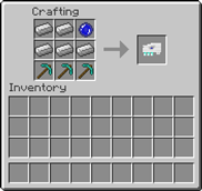 Crafting Recipe for Mine-o-Saur Skull Half