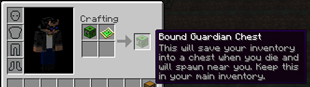Recipe Bound Guardian Chest