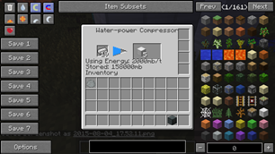 The GUI of water-powered machines