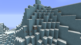 Ores in a custom dimension with a custom stone type