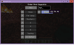 Coordinates on button hover
