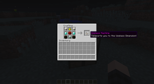 Useless Machine Crafting Recipe