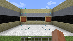 Invisible blocks