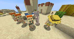 Images Cute Mob Models Resource Pack Resource Packs Minecraft Curseforge