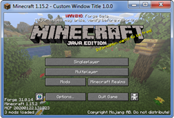 Images - Custom Window Title - Mods - Minecraft - CurseForge