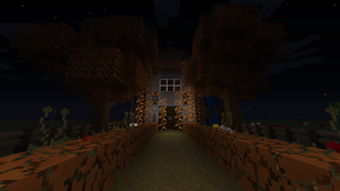 Building with lots of plants