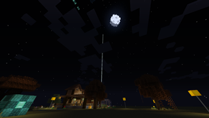 Nighttime with my autumn foliage add-on