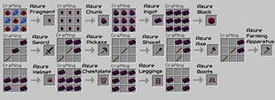Azure Crafting Recipes